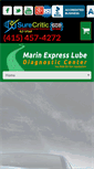 Mobile Screenshot of marinexpresslube.com